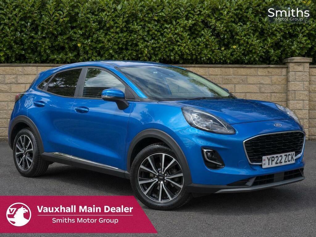 Ford Puma 1.0T Ecoboost Mhev Titanium Dct Euro 6 Ss Blue