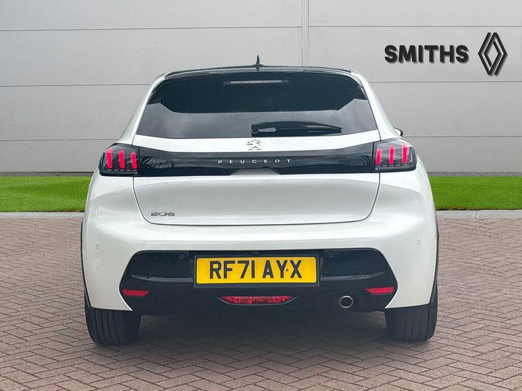 Peugeot 208 1.2 Puretech Gt Euro 6 Ss RF71AYX White #4