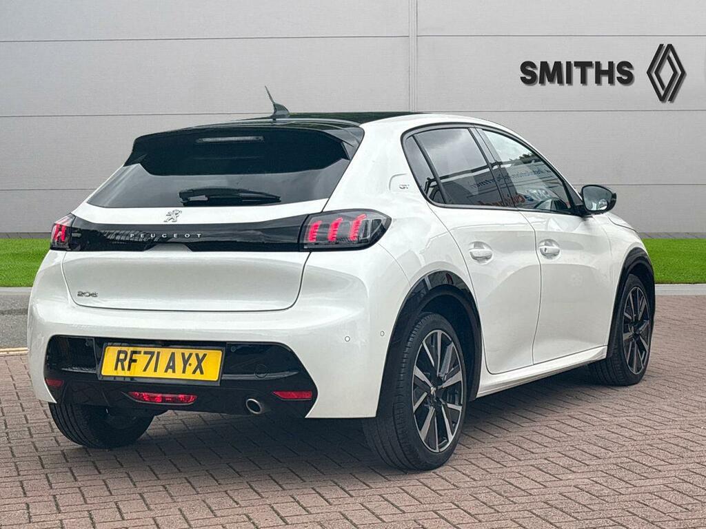 Peugeot 208 1.2 Puretech Gt Euro 6 Ss RF71AYX White #3