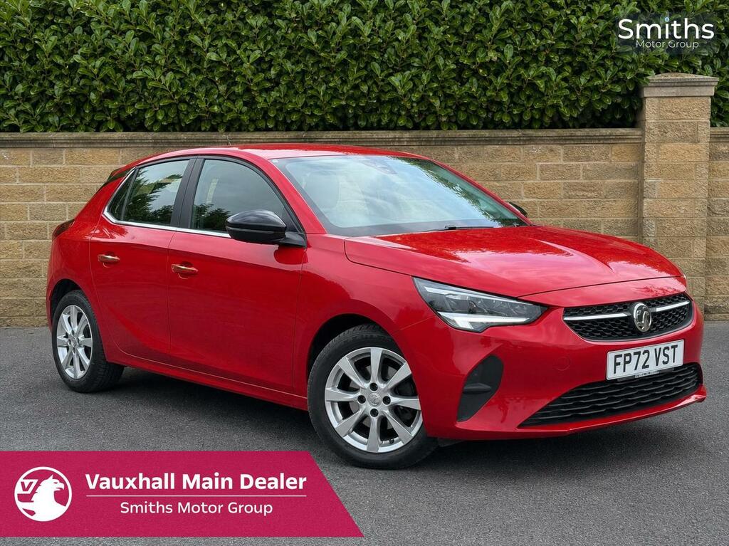 Vauxhall Corsa 1.2 Turbo Design Euro 6 Ss Red