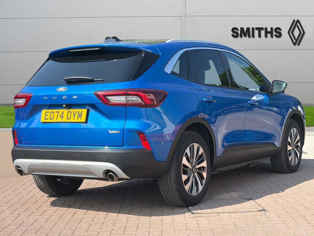 Ford Kuga 2.5 Duratec 14.4Kwh Titanium Cvt Euro 6 Ss EO74OYM Blue #3