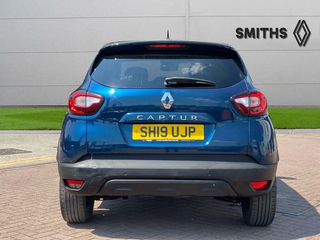Renault Captur 1.5 Dci Energy Iconic Edc Euro 6 Ss SH19UJP Blue #4