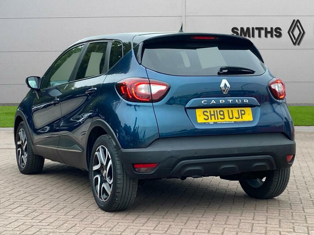 Renault Captur 1.5 Dci Energy Iconic Edc Euro 6 Ss SH19UJP Blue #5