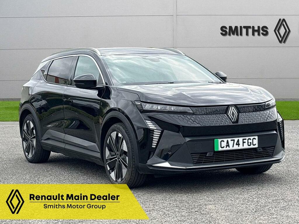 Renault Scenic Long Range 87Kwh Techno 22Kw Charger Black