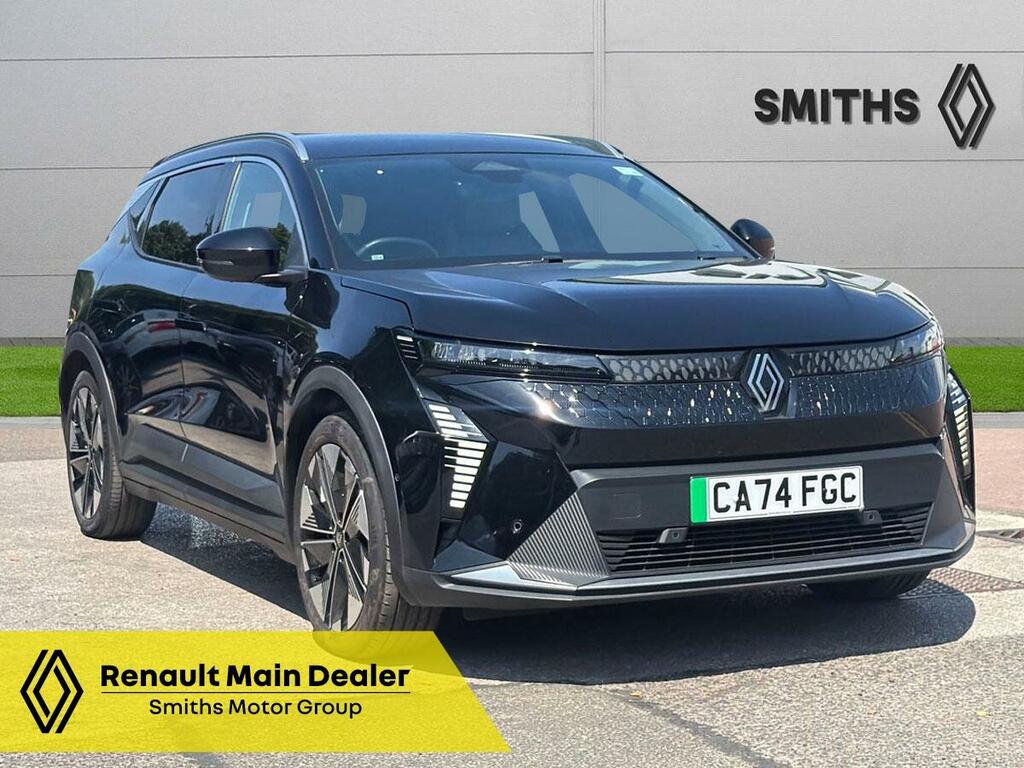 Renault Scenic Long Range 87Kwh Techno 22Kw Charger Black