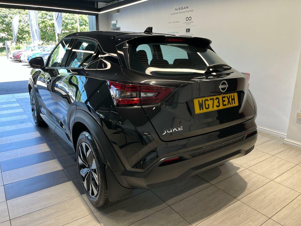 Nissan Juke 1.0 Dig-t Acenta Euro 6 Ss WG73EXH Black #3