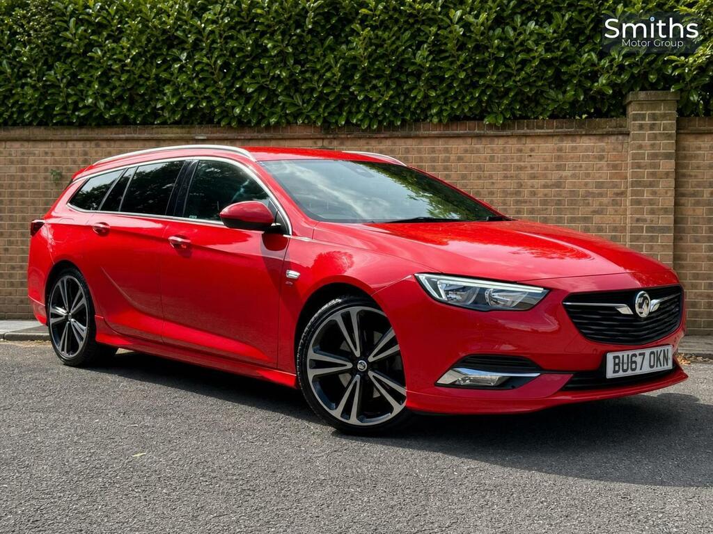 Vauxhall Insignia 2.0 Turbo D Blueinjection Sri VX Line Nav Sports T Red