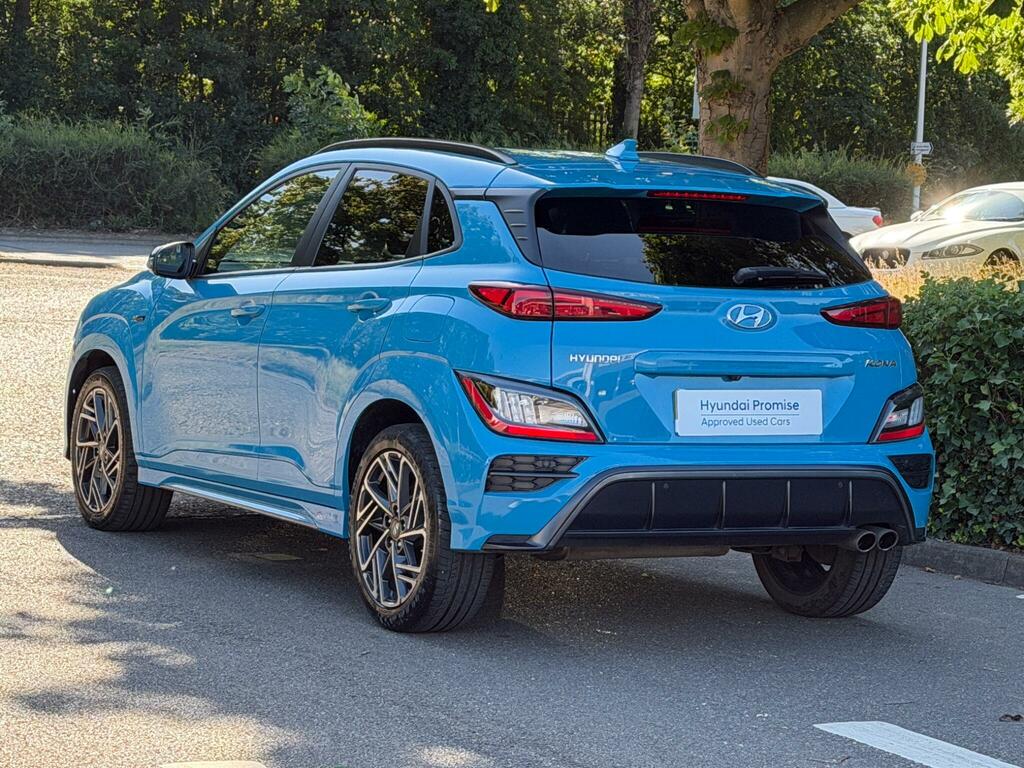 Hyundai Kona 1.0 T-gdi Mhev N Line Euro 6 Ss Blue #3