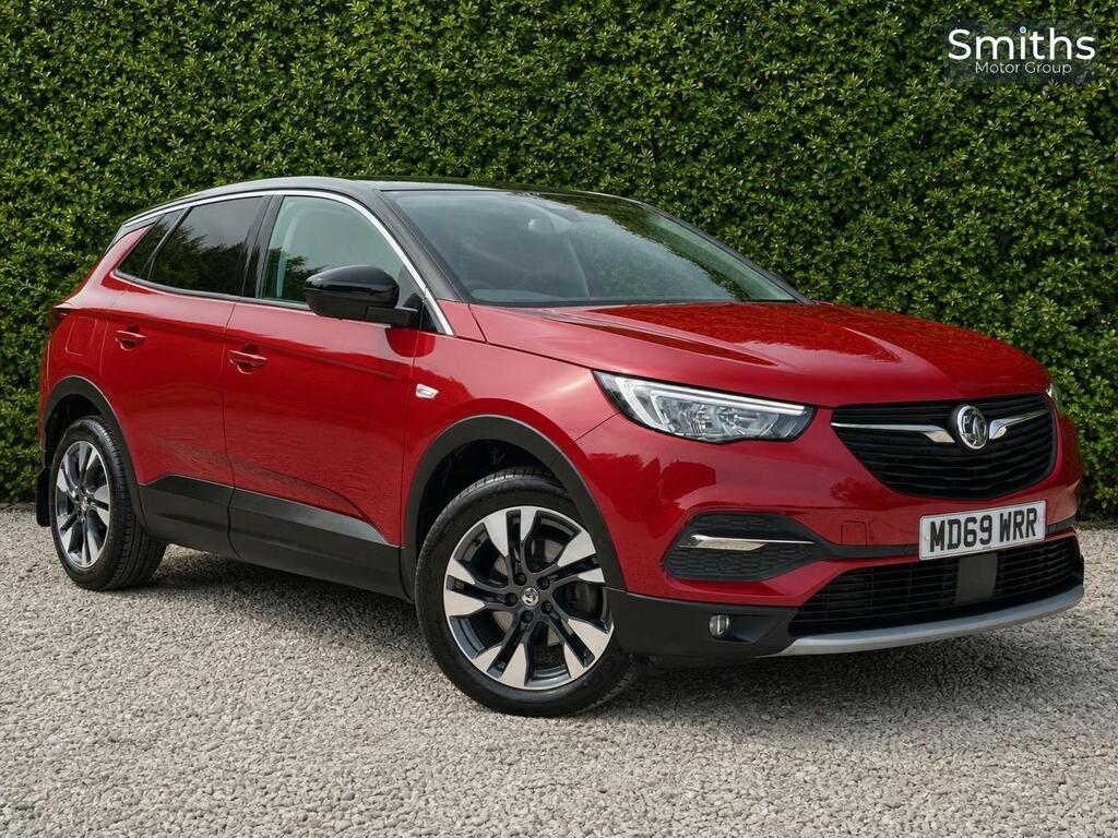 Vauxhall Grandland X 1.2 Turbo Sri Nav Euro 6 Ss MD69WRR Red