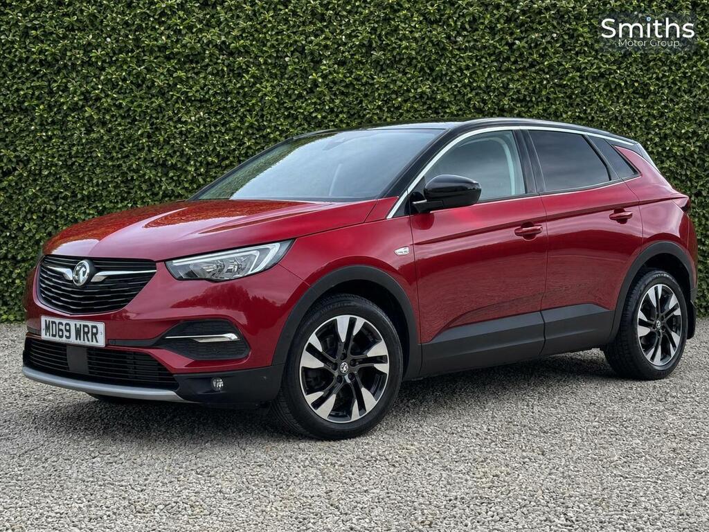 Vauxhall Grandland X 1.2 Turbo Sri Nav Euro 6 Ss MD69WRR Red #3