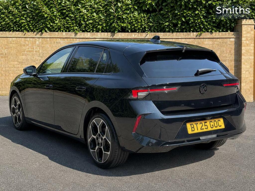 Vauxhall Astra 1.2 Turbo Ultimate Euro 6 Ss BT25GOC Black #6