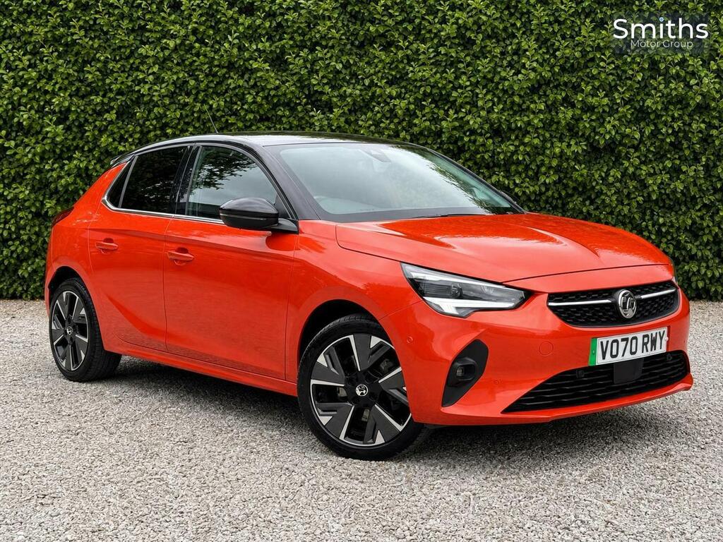 Vauxhall Corsa-e 50Kwh Elite Nav 7.4Kw Charger Orange