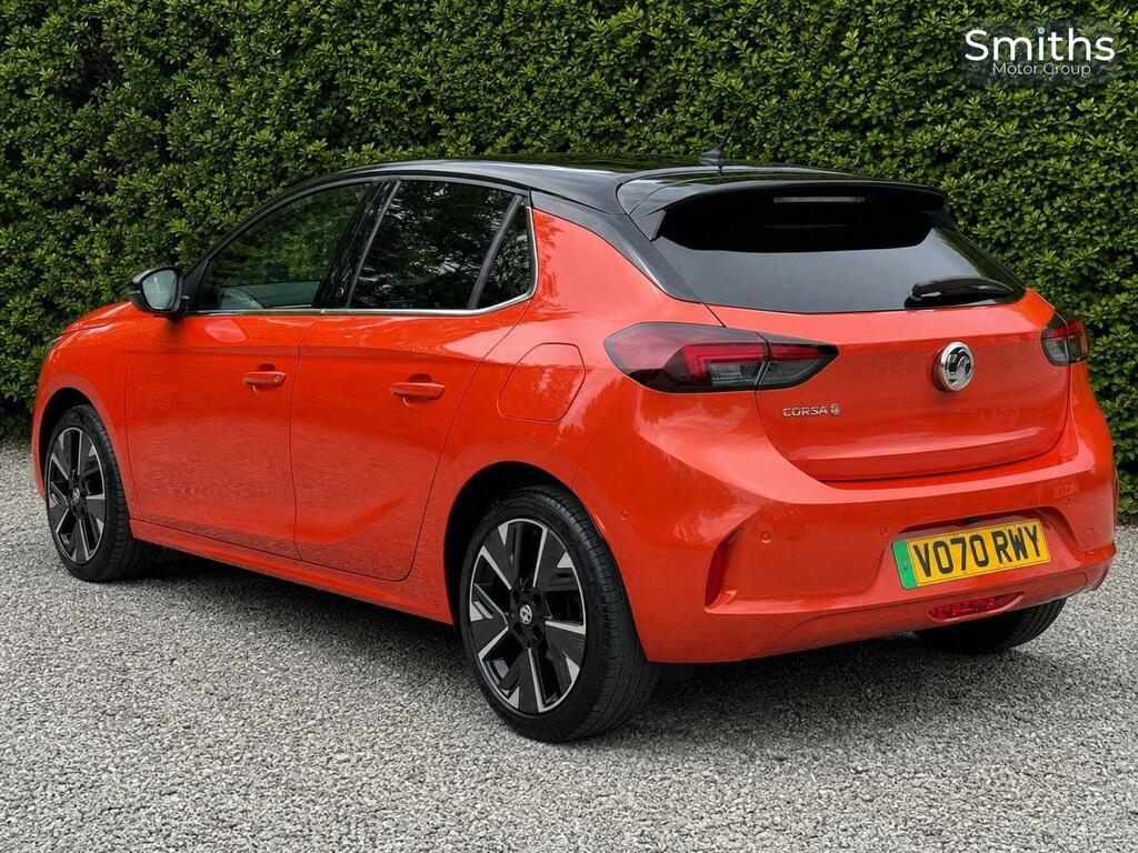 Vauxhall Corsa-e 50Kwh Elite Nav 7.4Kw Charger VO70RWY Orange #6