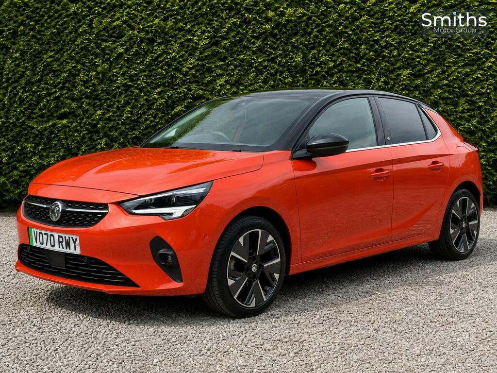 Vauxhall Corsa-e 50Kwh Elite Nav 7.4Kw Charger VO70RWY Orange #3