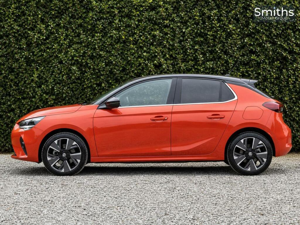 Vauxhall Corsa-e 50Kwh Elite Nav 7.4Kw Charger VO70RWY Orange #4