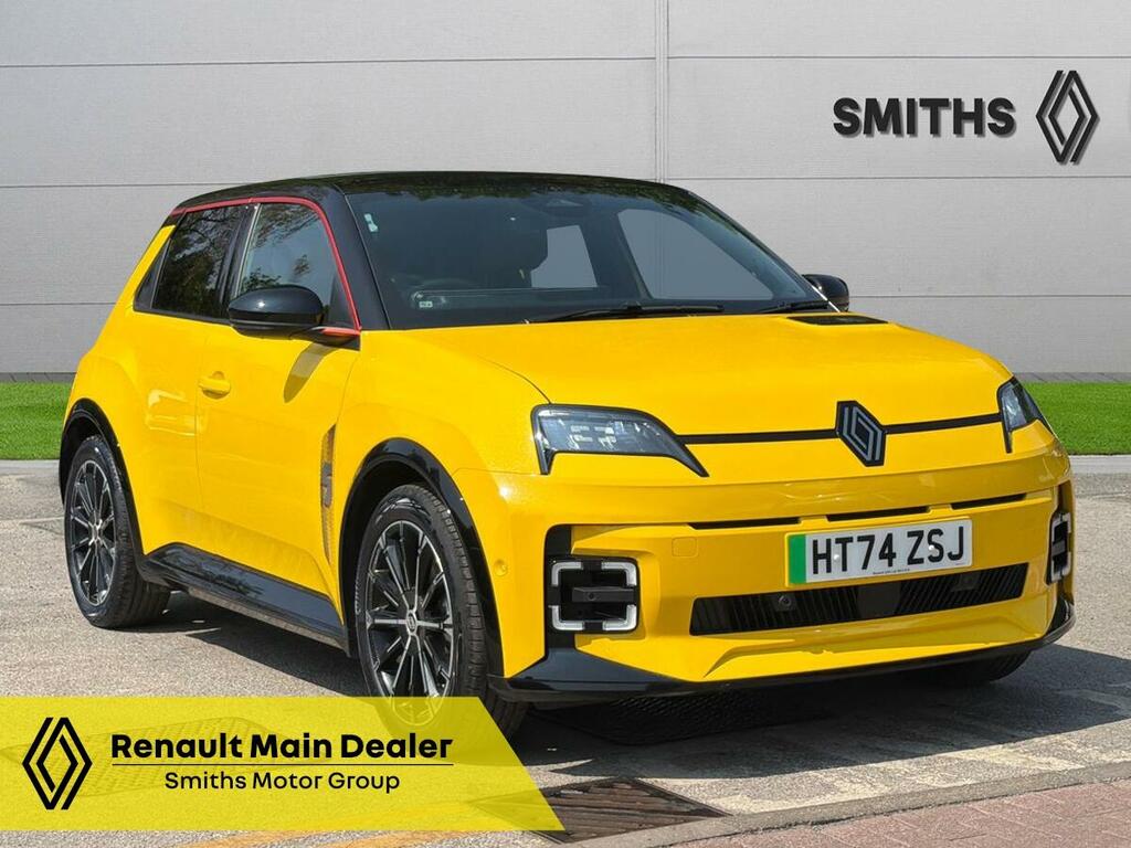 Renault 5 E-Tech Comfort Range 52Kwh Iconic Five Yellow