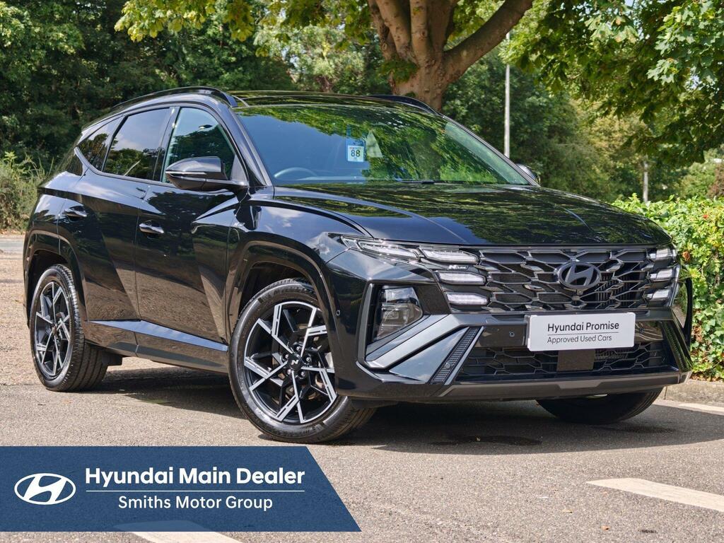 Hyundai Tucson 1.6 T-gdi N Line S Euro 6 Ss EF25XXD Black