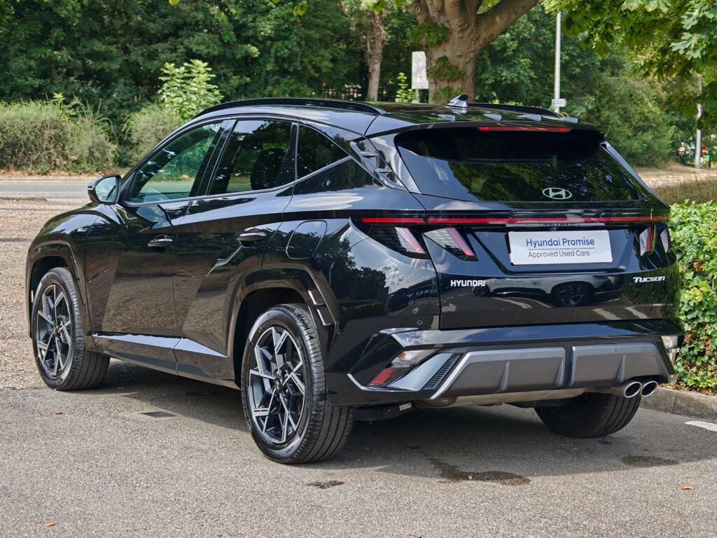 Hyundai Tucson 1.6 T-gdi N Line S Euro 6 Ss EF25XXD Black #3