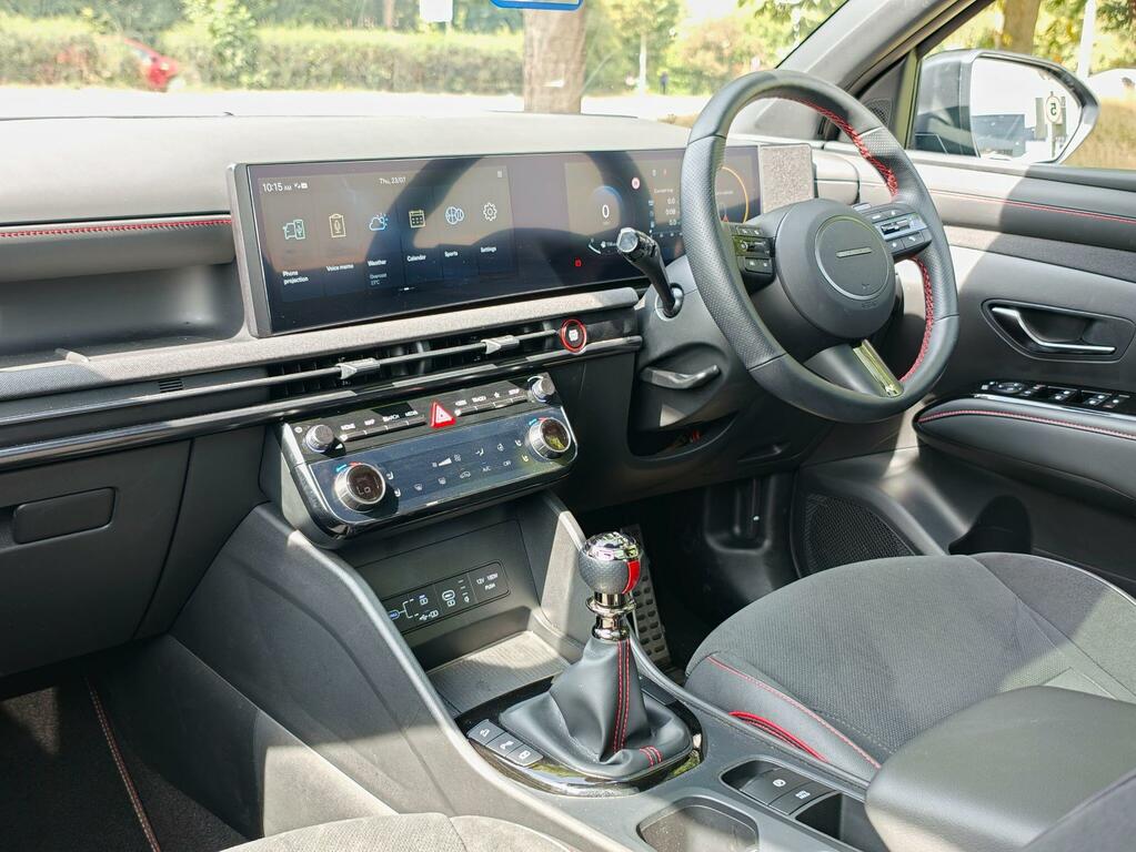 Hyundai Tucson 1.6 T-gdi N Line S Euro 6 Ss EF25XXD Black #2