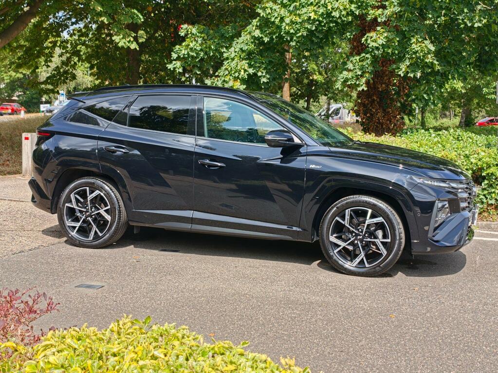 Hyundai Tucson 1.6 T-gdi N Line S Euro 6 Ss EF25XXD Black #4