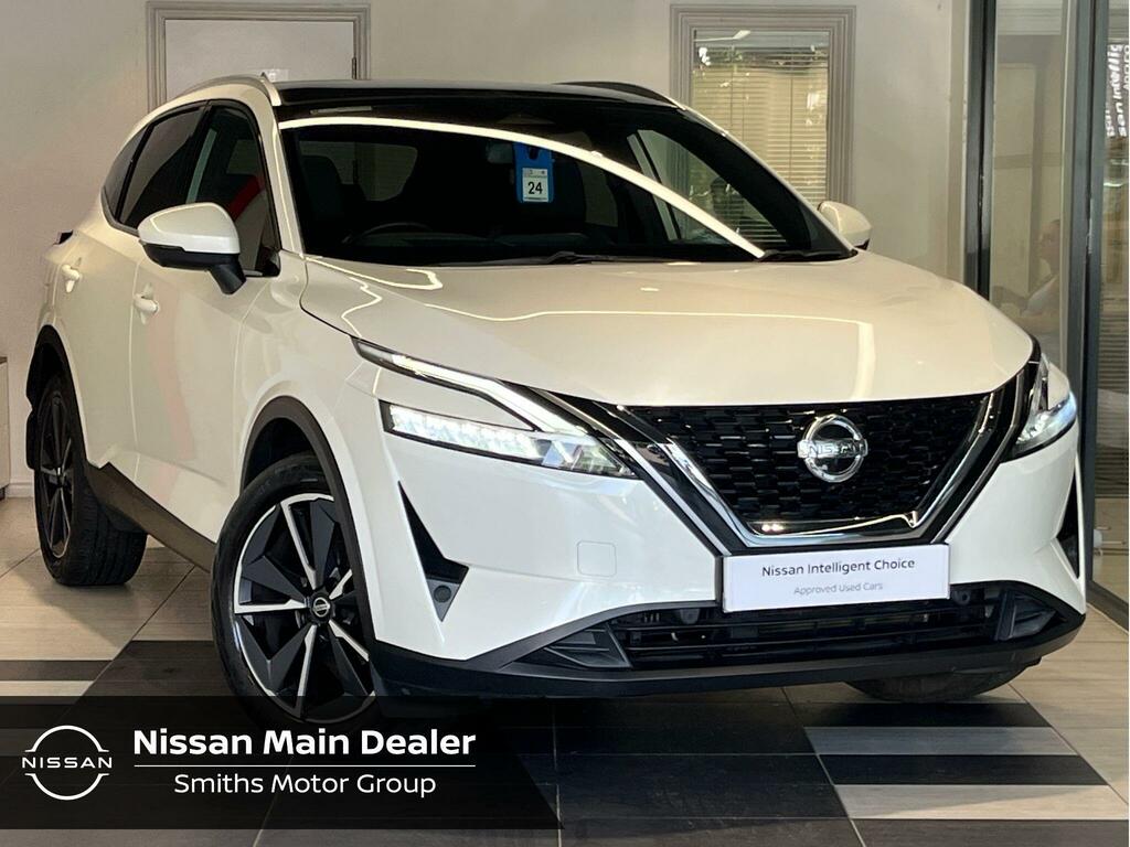 Nissan Qashqai 1.3 Dig-t Mhev Tekna Euro 6 Ss White