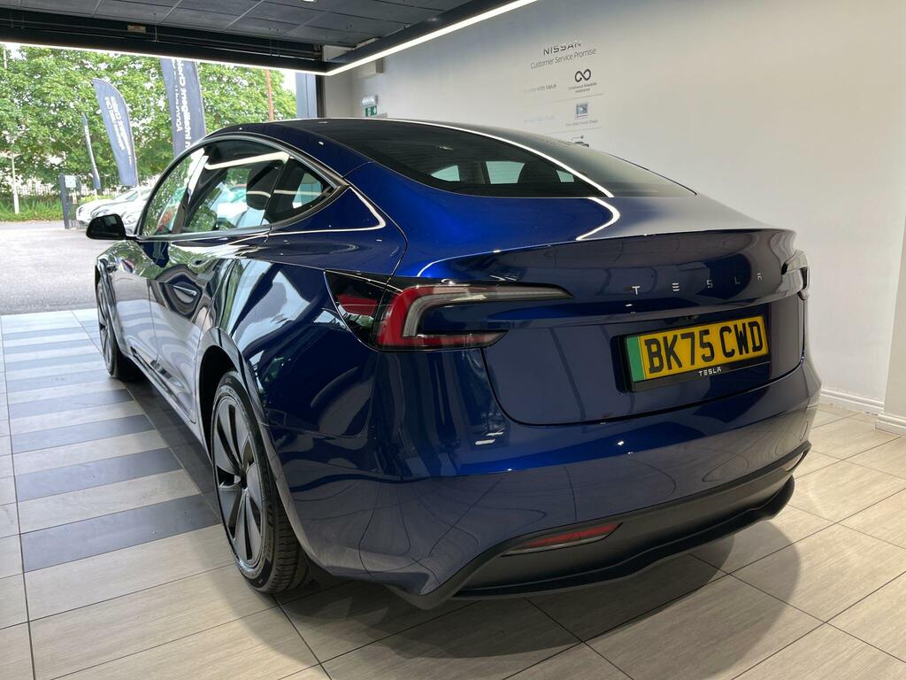 Tesla Model 3 Auto Rwd 4dr BK75CWD Blue #3
