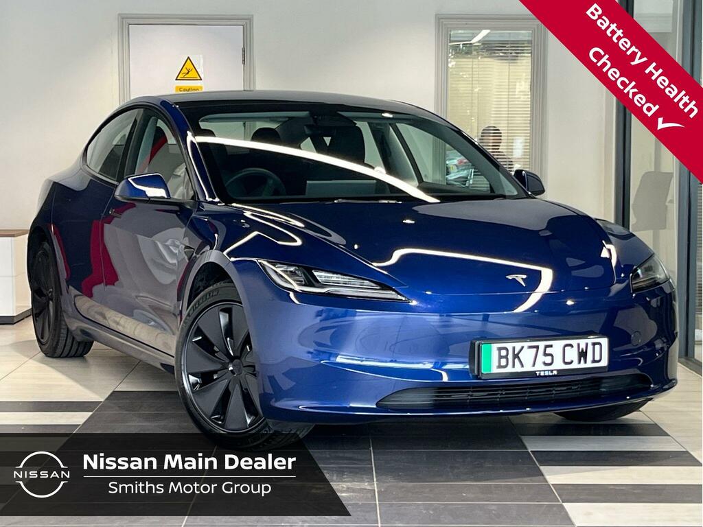 Tesla Model 3 Auto Rwd 4dr Blue