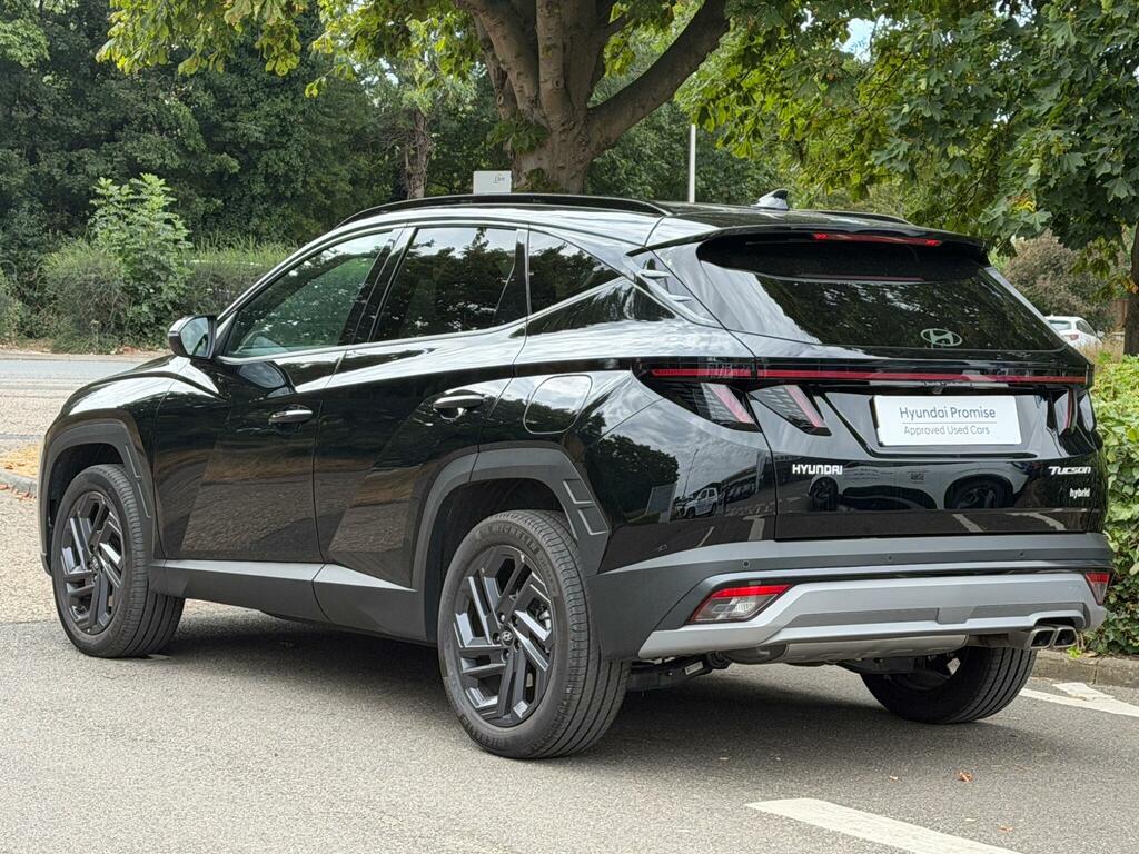 Hyundai Tucson 1.6T Hybrid Black Line Euro 6 Ss Black #3