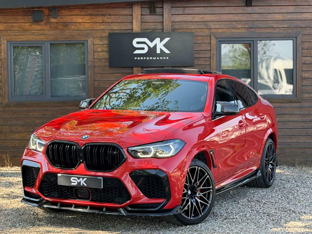BMW X6 M 4.4I V8 Competition Xdrive Euro 6 Ss Red #4