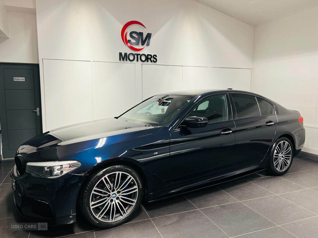 BMW 5 Series 520D M Sport Black