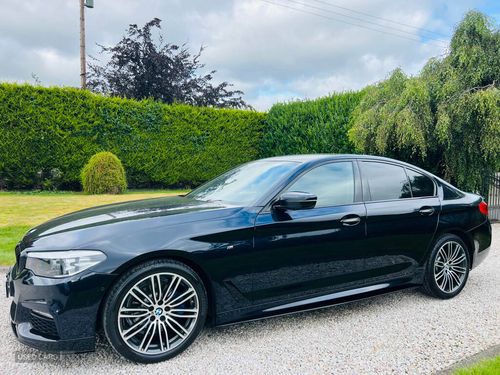 BMW 5 Series 520D M Sport YP18BLX Black