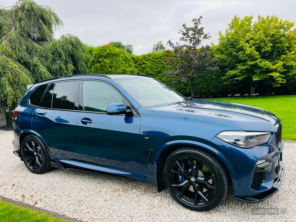BMW X5 Xdrive30d M Sport EN69XAC Blue #3
