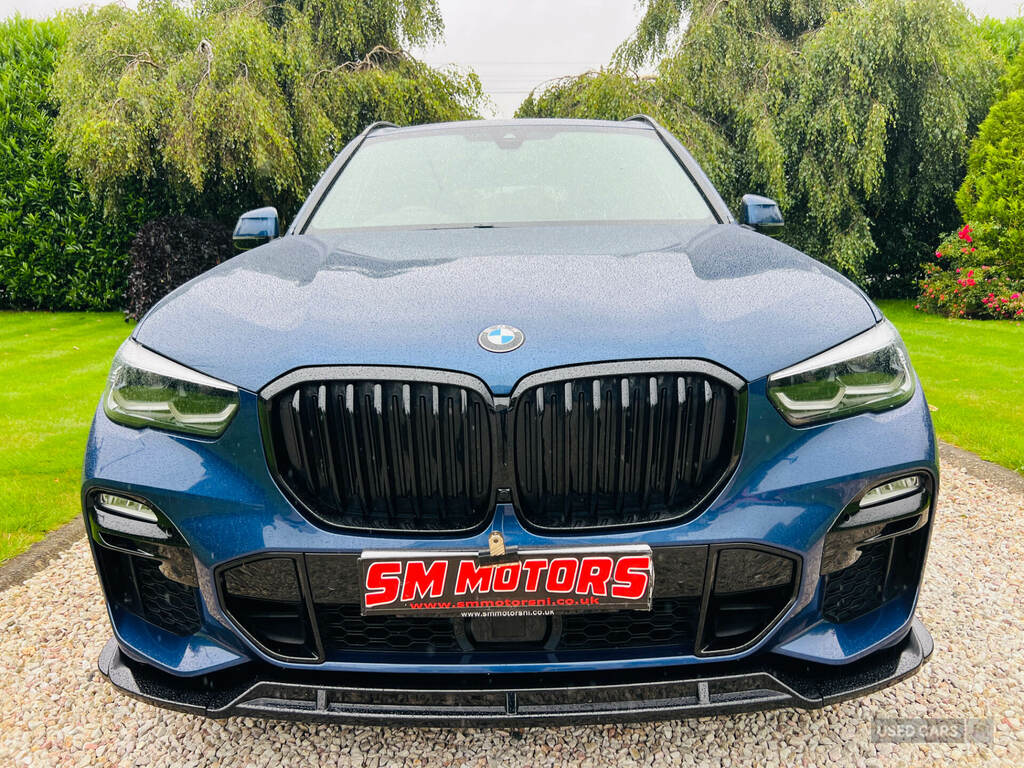 BMW X5 Xdrive30d M Sport EN69XAC Blue #4