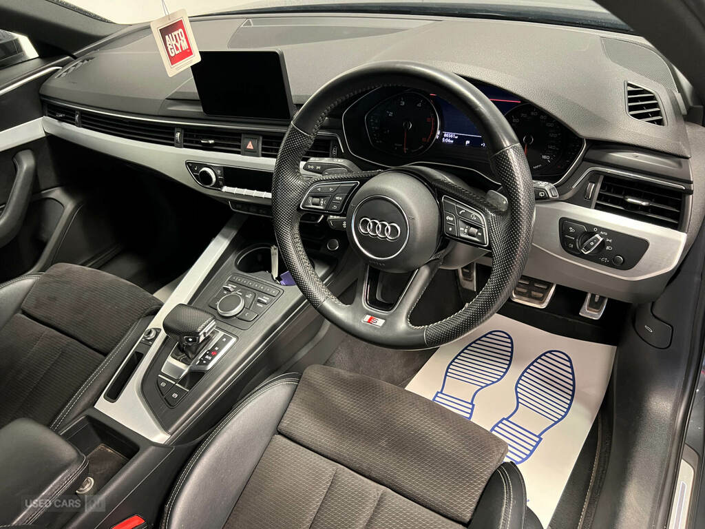 Audi A4 2.0 Tfsi 35 S Line Saloon S Tronic 15 Black #11