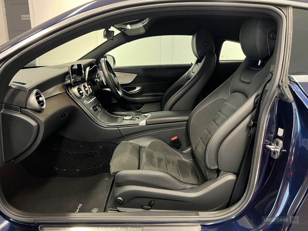 Mercedes-Benz C Class C200 Amg Line 9G-tronic Blue #4