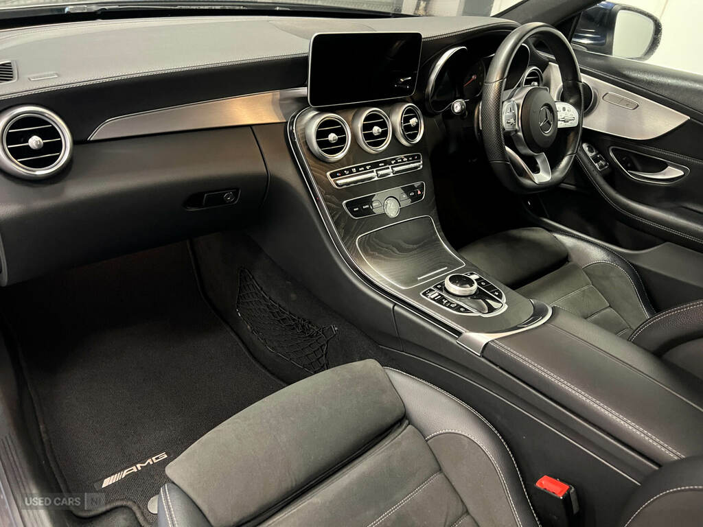 Mercedes-Benz C Class C200 Amg Line 9G-tronic Blue #5