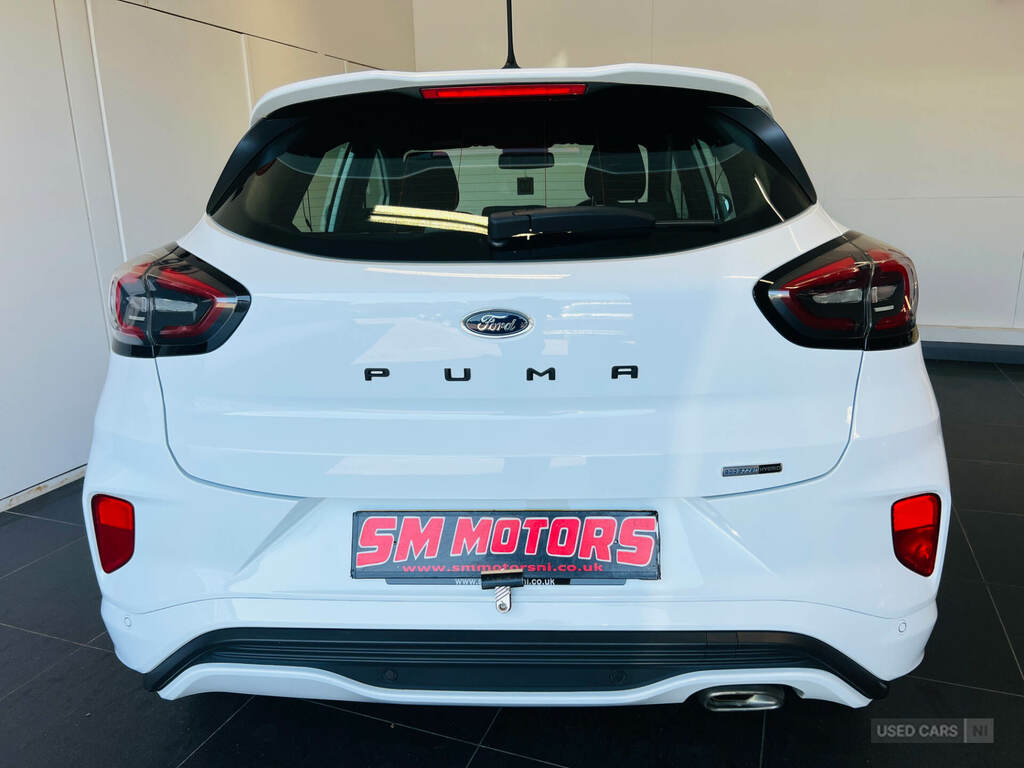 Ford Puma 1.0 Ecoboost Hybrid Mhev St-line White #4
