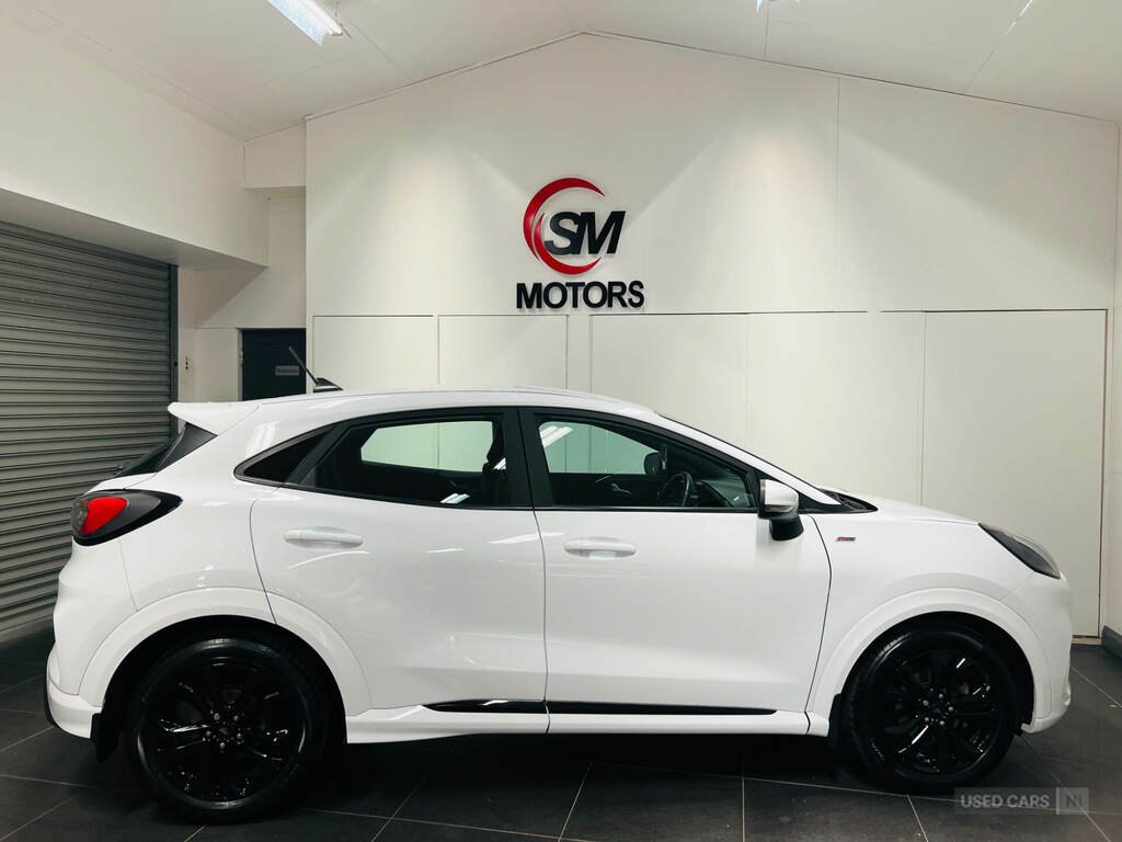 Ford Puma 1.0 Ecoboost Hybrid Mhev St-line White #3