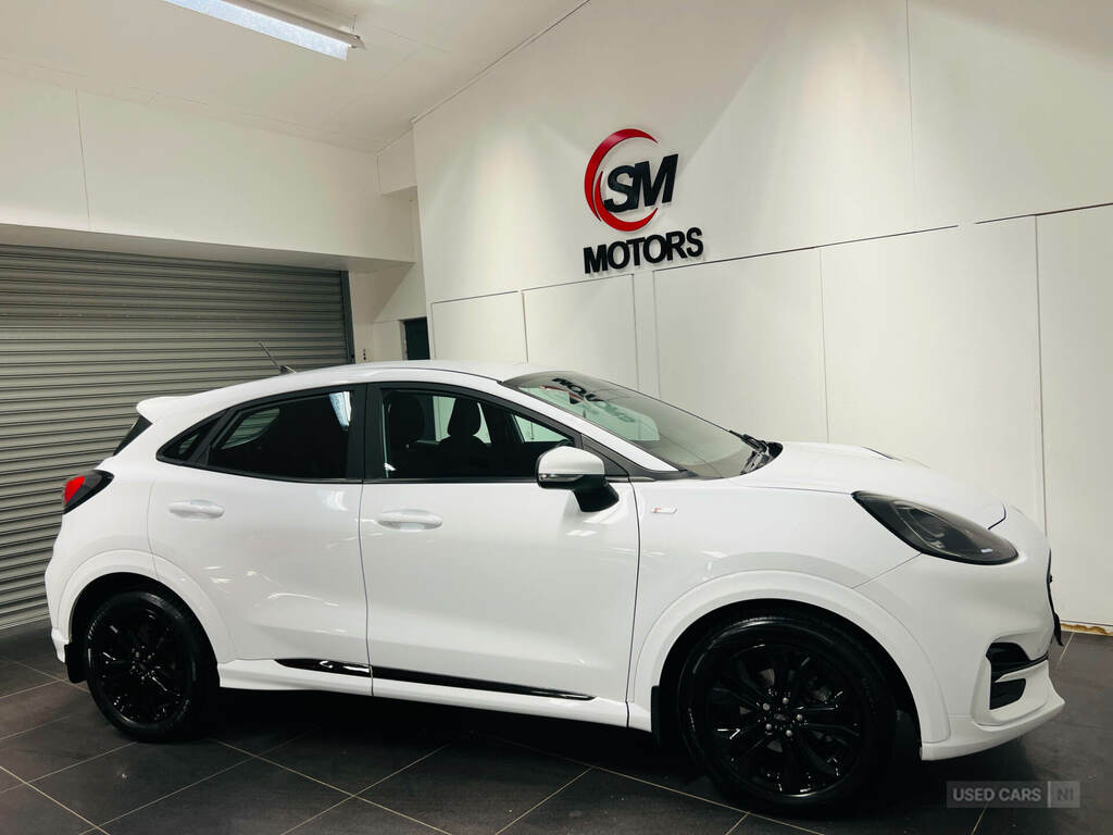 Ford Puma 1.0 Ecoboost Hybrid Mhev St-line White #6