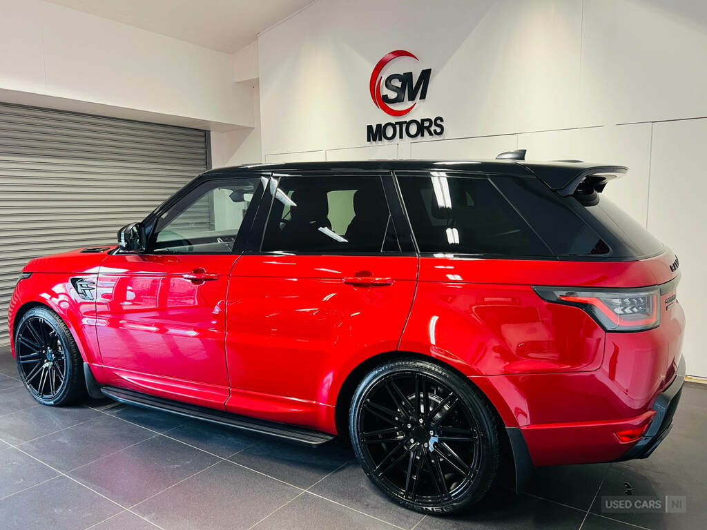 Land Rover Range Rover Sport 3.0 Sdv6 Hse SA67XJG Red #5
