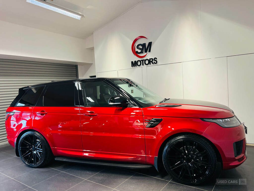 Land Rover Range Rover Sport 3.0 Sdv6 Hse SA67XJG Red #3