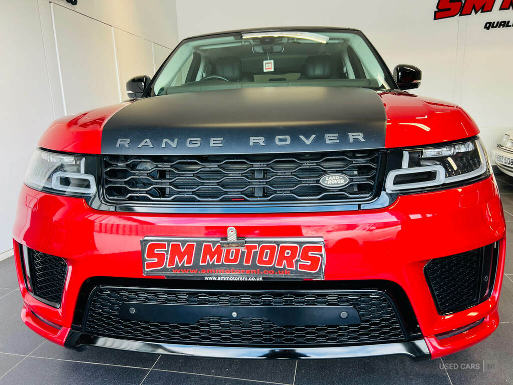 Land Rover Range Rover Sport 3.0 Sdv6 Hse SA67XJG Red #2