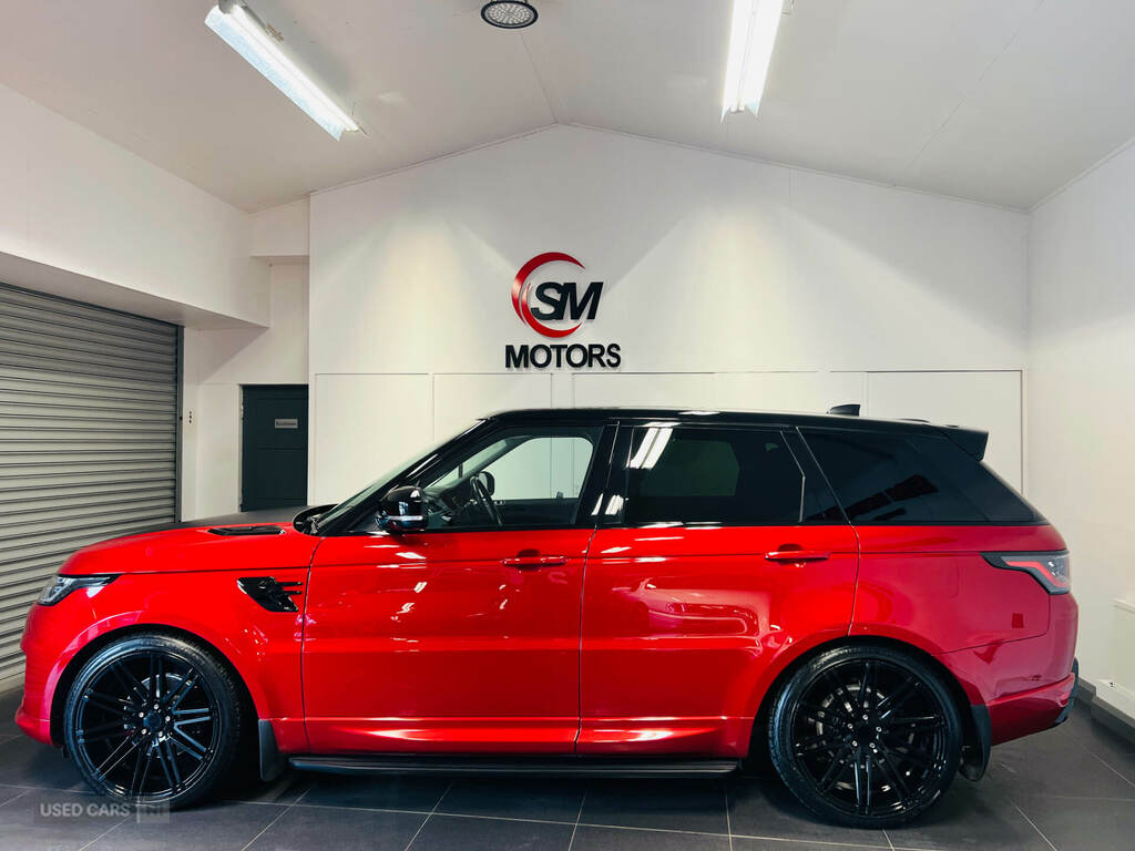 Land Rover Range Rover Sport 3.0 Sdv6 Hse SA67XJG Red #4