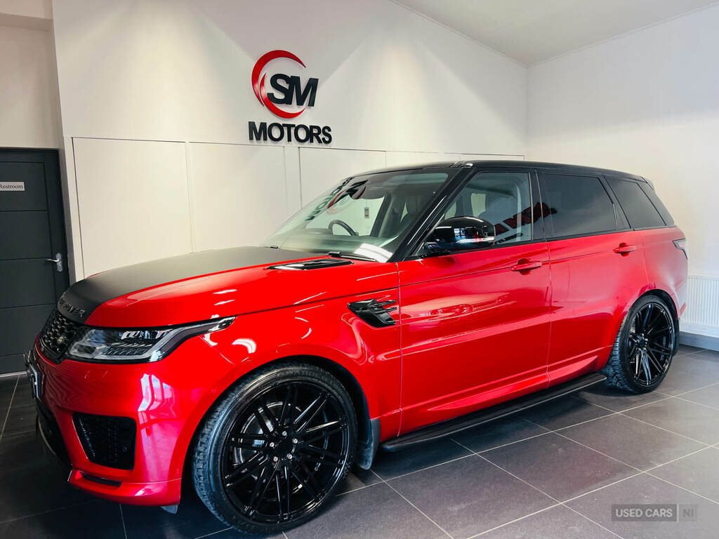 Land Rover Range Rover Sport 3.0 Sdv6 Hse Red