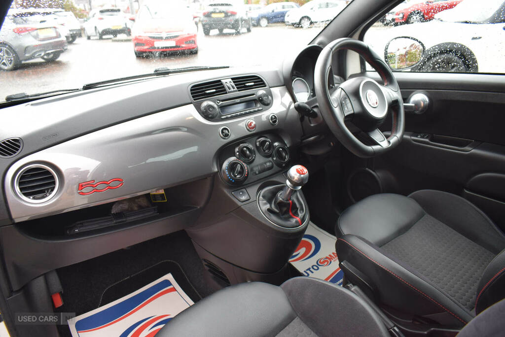 Fiat 500 1.2 S WM13YAX White #4