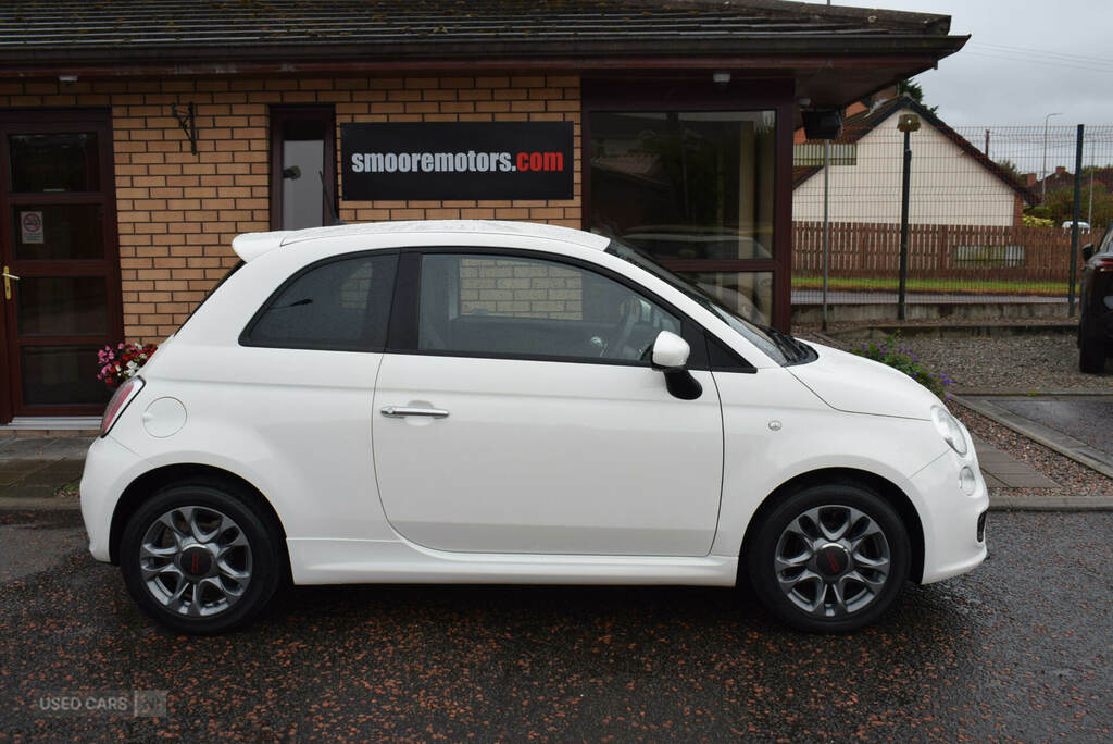 Fiat 500 1.2 S WM13YAX White #3