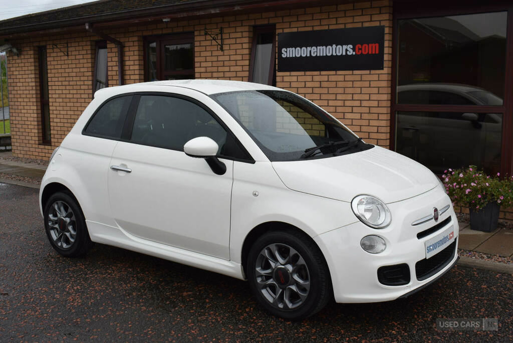 Fiat 500 1.2 S WM13YAX White #2