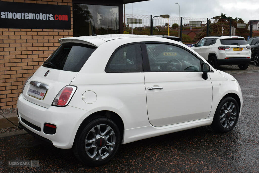 Fiat 500 1.2 S WM13YAX White #5