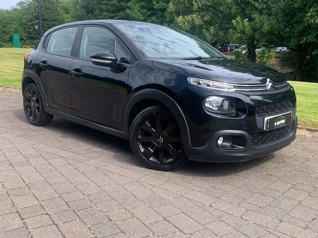 Citroen C3 1.2 Puretech Feel Nav Edition Euro 6 EF68AVD Black #3