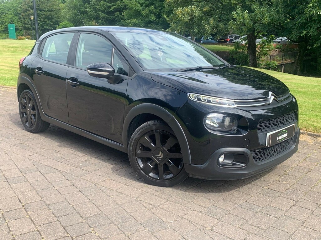Citroen C3 1.2 Puretech Feel Nav Edition Euro 6 EF68AVD Black #4